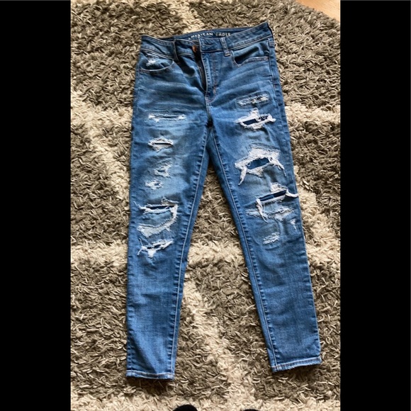American Eagle super stretch jeans size 6 - Picture 2 of 2